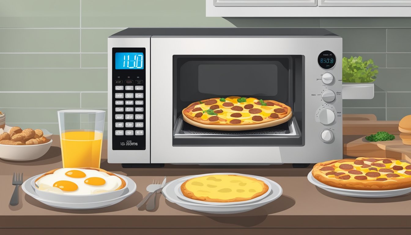 You are currently viewing How to Reheat Breakfast Pizza with Eggs and Sausage